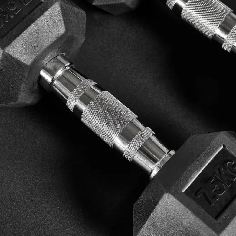 Hex Dumbbells Rubber