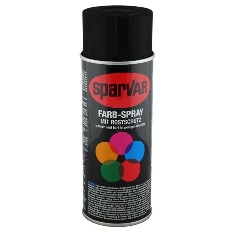 Lakspray mat zwart