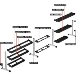 Modulair Opbergrek Semi-⁠Pro
