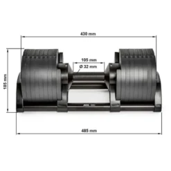 Nuobell Adjustable Dumbbells 5 -⁠ 80 lbs