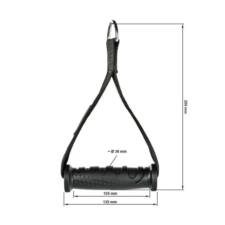 Nylon Eenhandsgreep - Ergonomisch