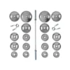 Olympische Halterset 145 kg Rubber-⁠Gripper