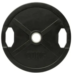Olympische Halterset 145 kg Rubber-⁠Gripper