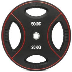 Polyurethaan 4-⁠Grip Halterschijven 30 mm