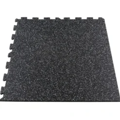 Puzzelmat 96 x 96 x 1 cm - Zwart/grijs