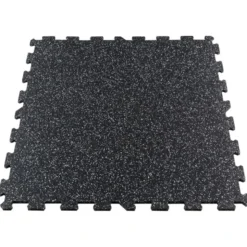 Puzzelmat 96 x 96 x 1 cm - Zwart/grijs
