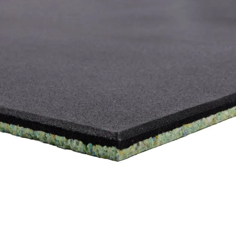 Rubbertegel 100 x 100 x 2 cm - AcousticFit