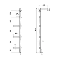 Storage Extension voor ATX Half Rack HRX-⁠780